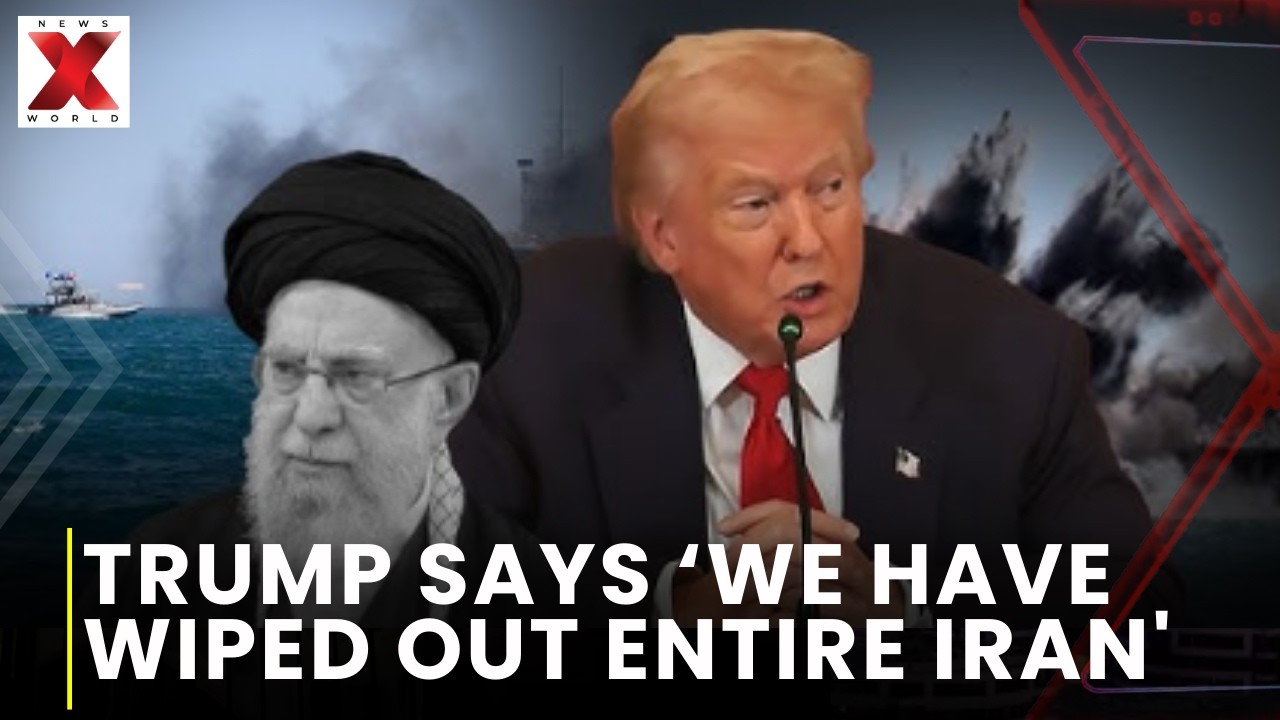 US-Israel Iran Conflict: Trump claims Iran defense network largely destroyed| NewsX World