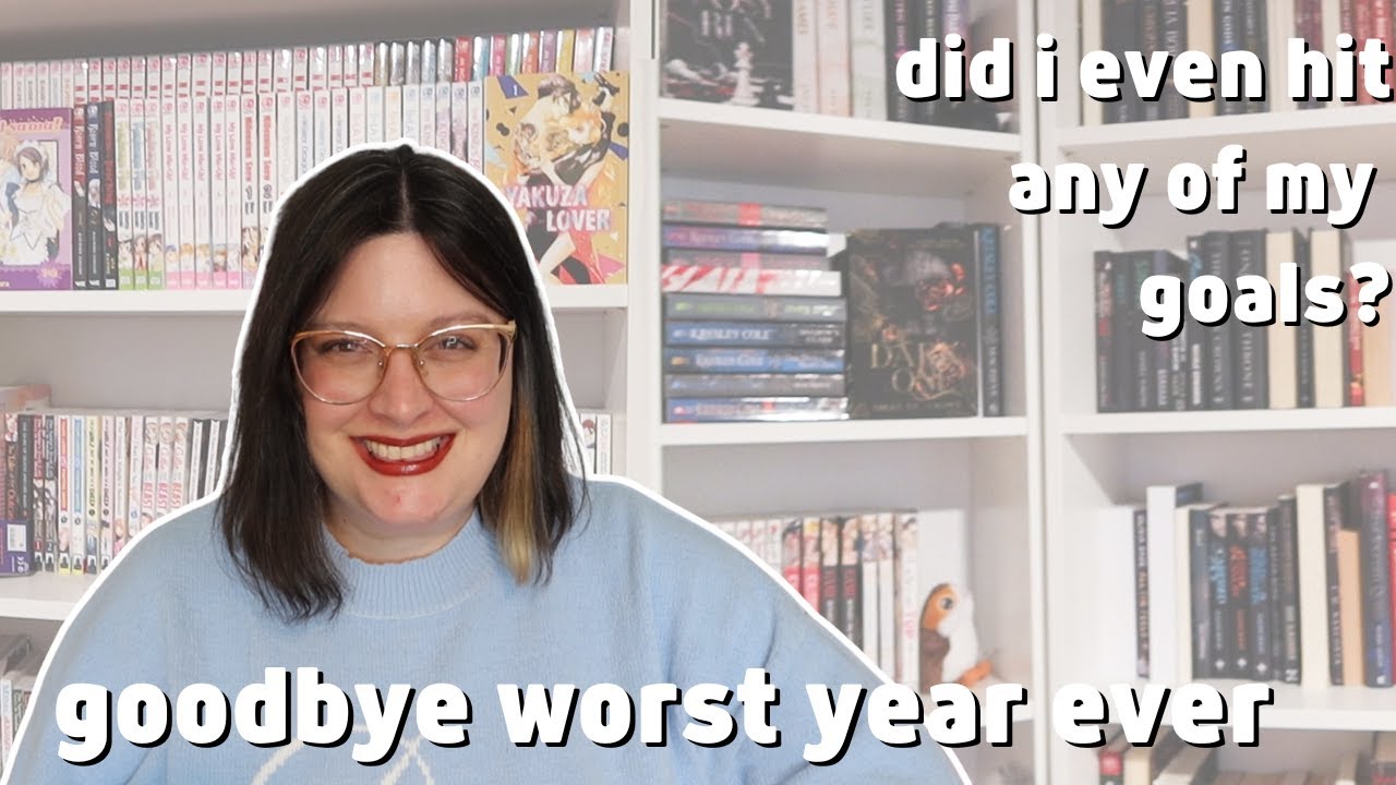 did I even hit my goals, library money savings, how much i spent on manga | 2025 Goals Reflection