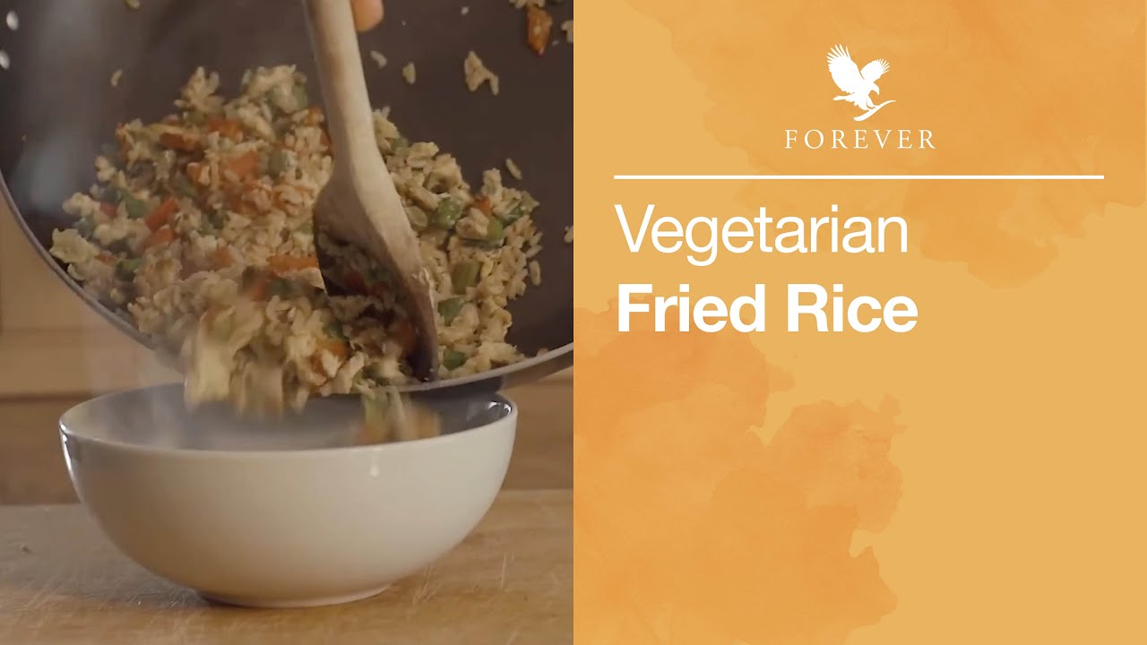 Healthy Vegetarian Fried Rice | Forever Living UK & Ireland