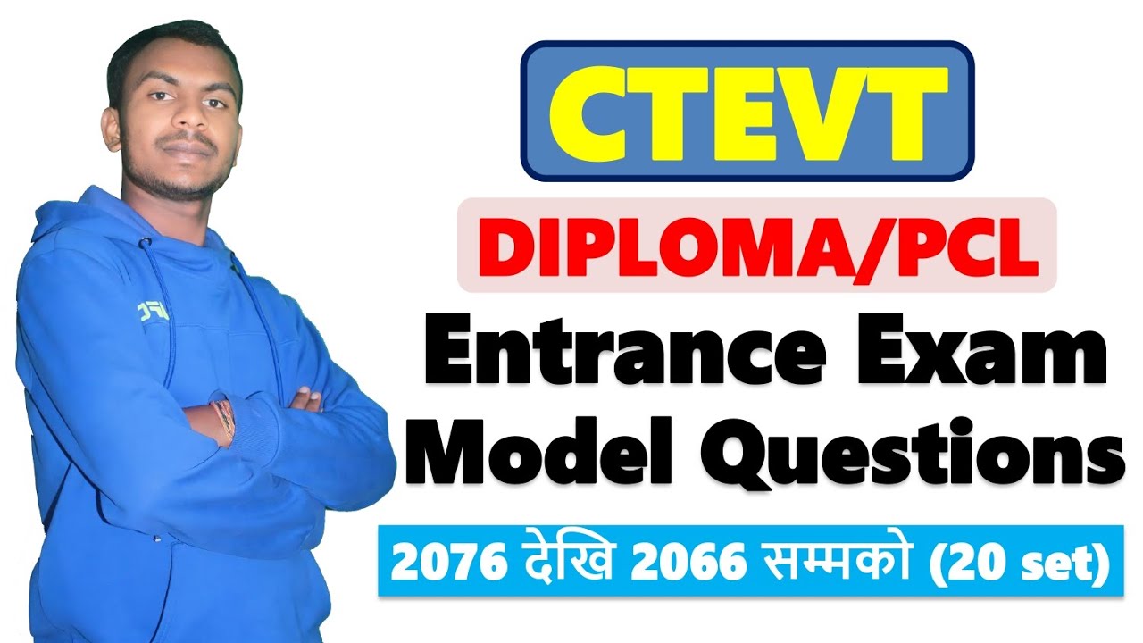 CTEVT Entrance Exam Model Question with Solution II CTEVT scholarship Exam Model Questions