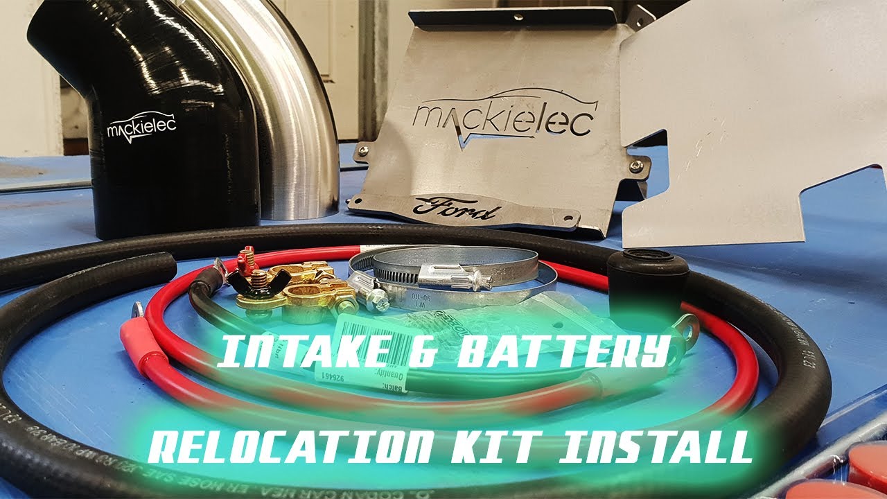 Ford FG - FGX Turboside Intake and Battery Relocation Kit Install - Mackielec Industries