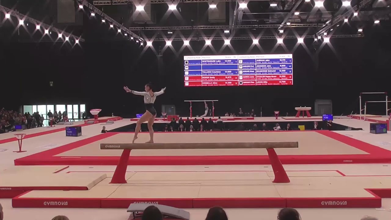 Jessica Gadirova - SILVER-Beam-WAG SNR App-2023 Gymnastics British Championships