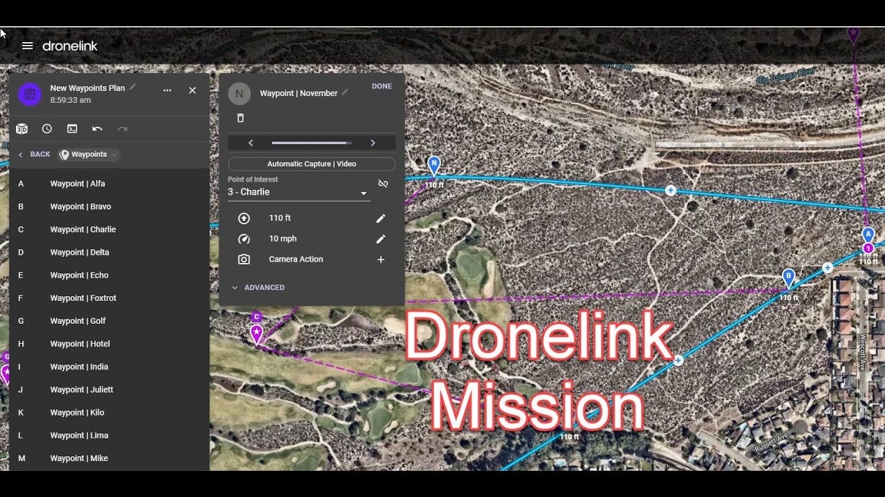 Dronelink Mission Creation