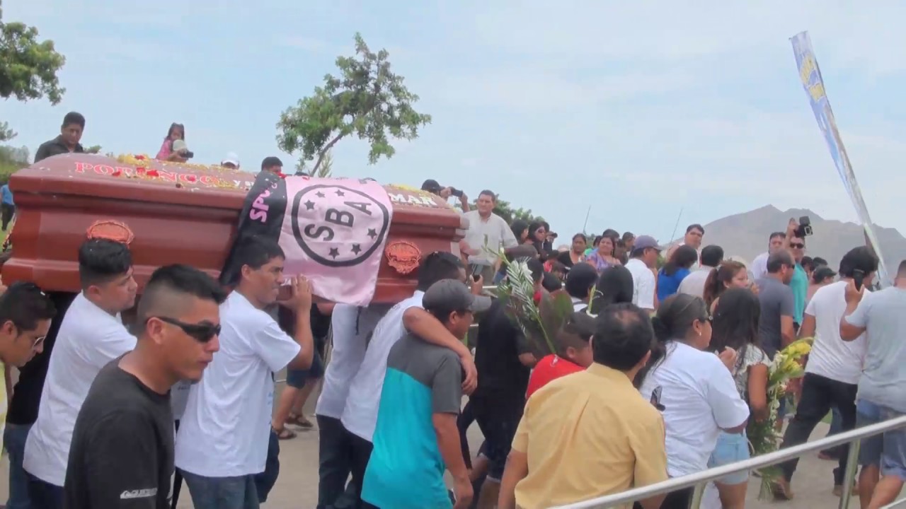 FUNERAL WALDO CHIPANA PORONGO SOL Y MAR - SEPELIO PORONGO EN EL CIELO