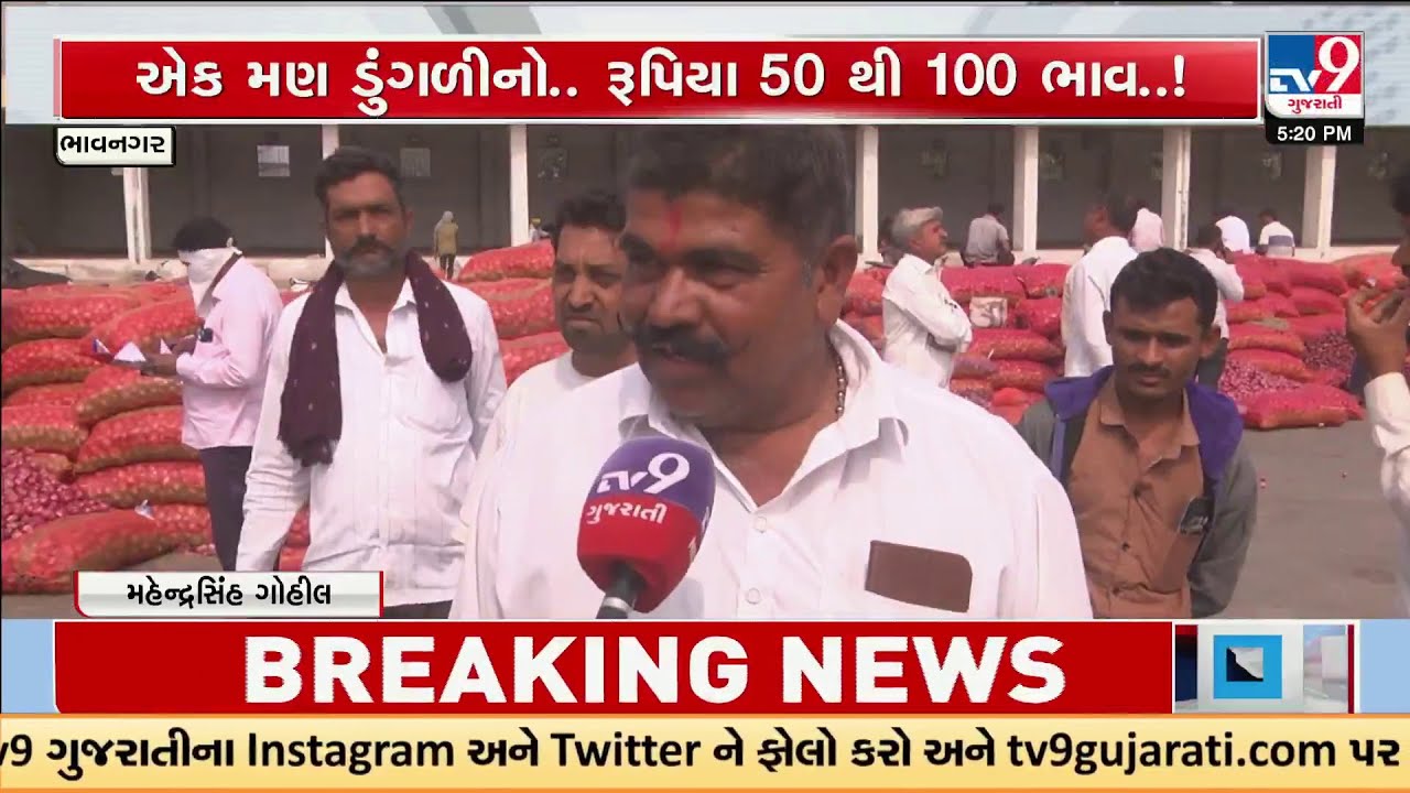 Bhavnagar Onion Growers Devastated: Crop Costs Not Even Recovered! | TV9Gujarati