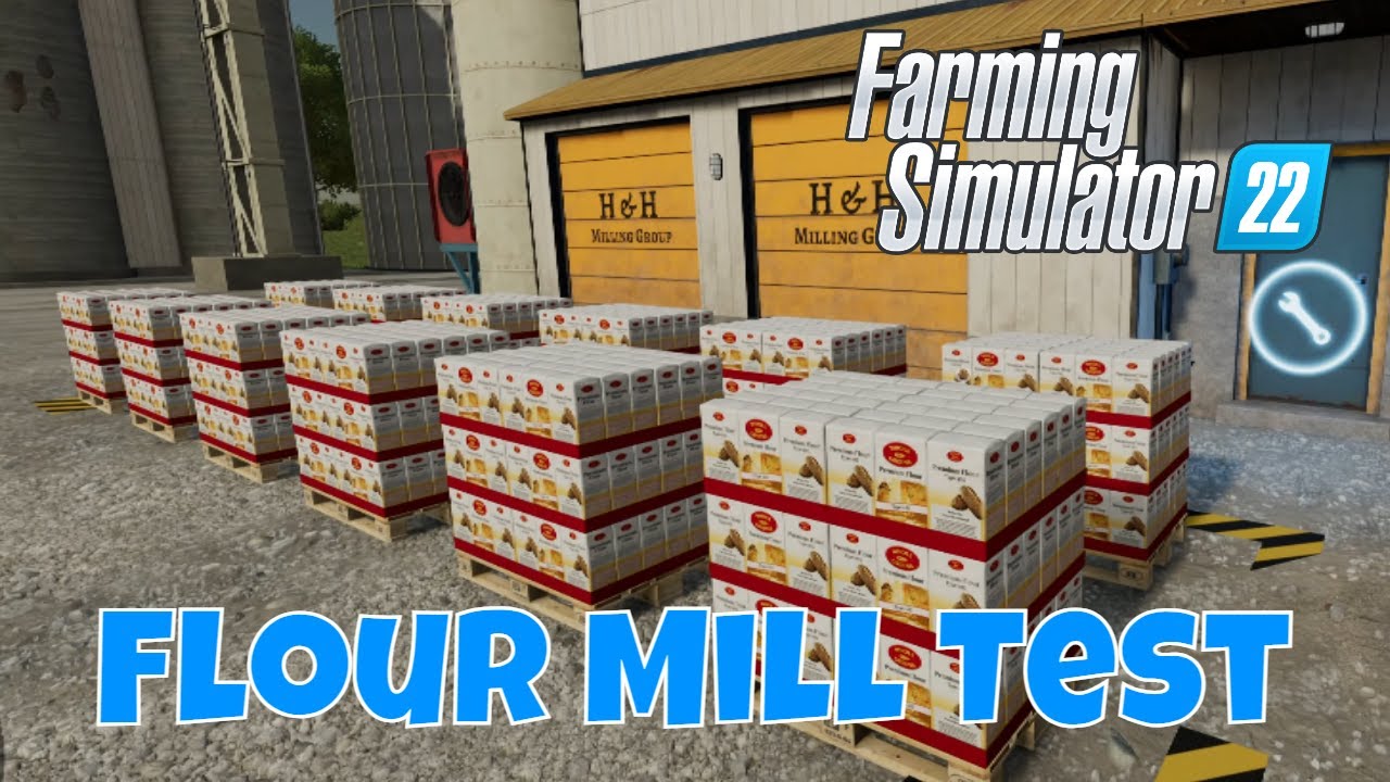 Farming Simulator 22 | Production Chain Testing | Is the Flour Mill worth it ?