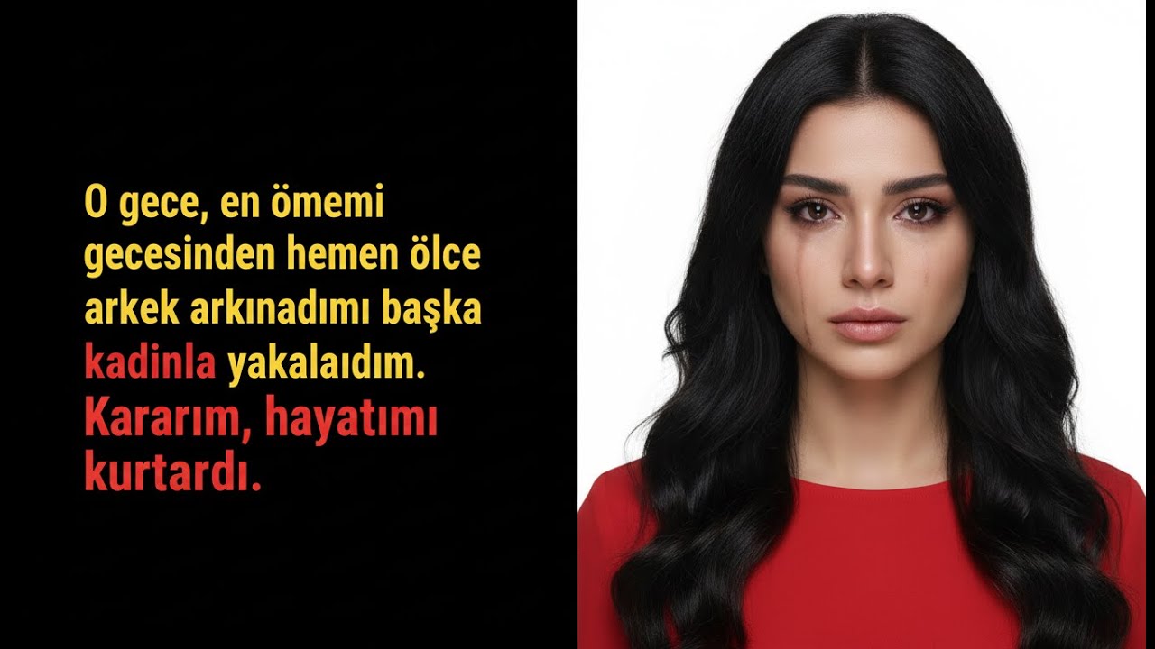 ERKEK ARKADAŞIMI EN ÖNEMLİ GECESINDEN ÖNCE ALDATIRKEN YAKALADIM, KARARIM HAYATIMI KURTARDI