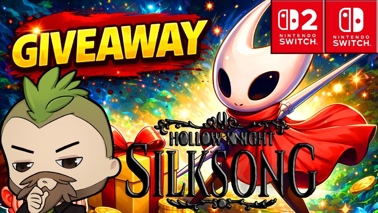 Розыгрыш игры Silksong по мотивам Hollow Knight, как я покупаю так много игр и драма (исправлено)