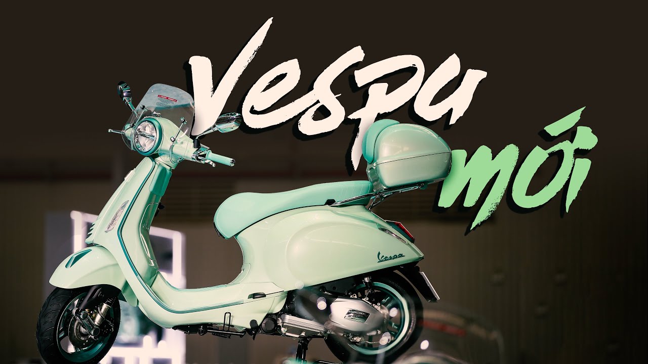 Cận cảnh Vespa Primavera và Sprint 2025 mới ra mắt