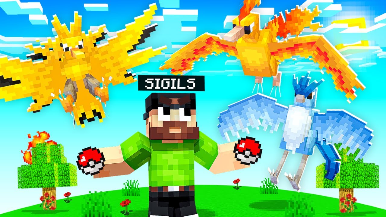 Hunting the Legendary Birds in Pixelmon!