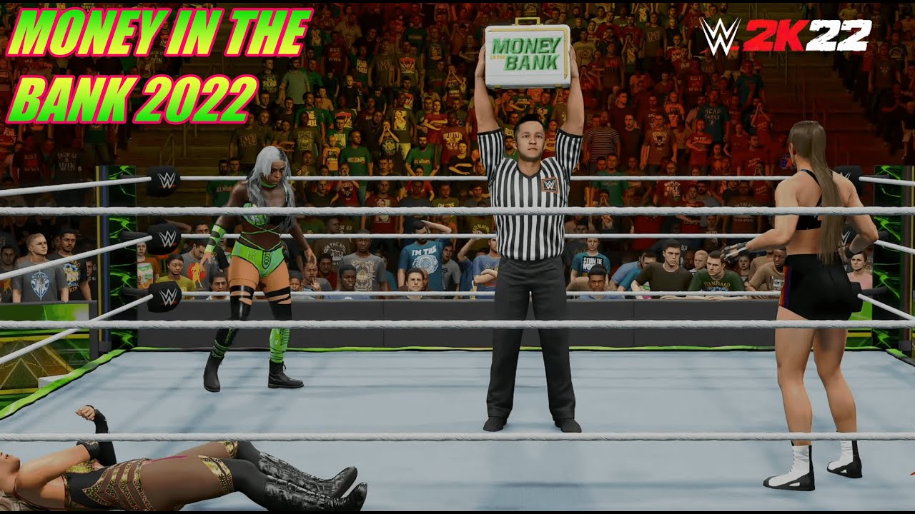 WWE 2K22: Ronda Rousey(DLC) vs. Natalya  ⇒ vs. Liv Morgan | MONEY IN THE BANK 2022（JUL. 02, 2022）