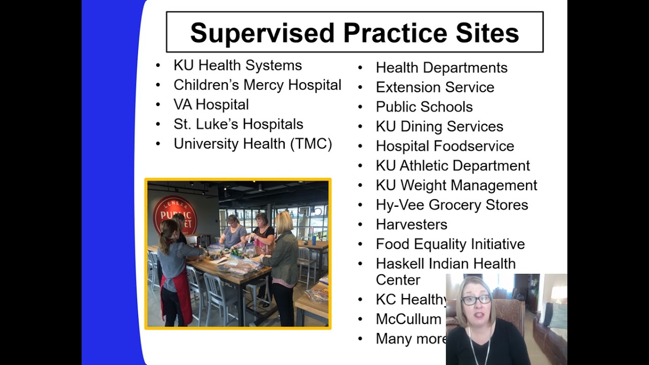 KU Dietetic Internship Program: A Brief Overview, Fall 2021