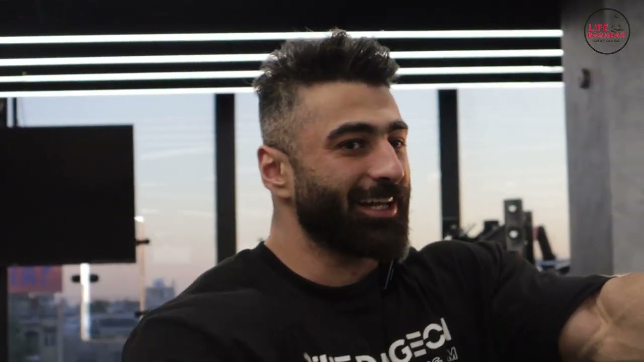 جلسة تمرين مع البطل المحترف محمد مرشد والبطل سيف العاني مع الكابتن والمدرب الدولي كابتن ايهاب