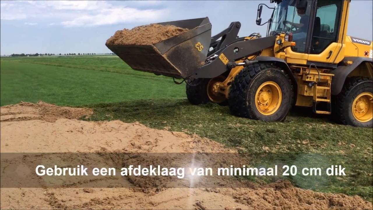 Bonda -  Afdekken gras-  of maïskuil met Proti+