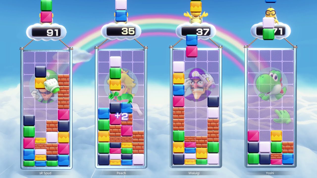 Mario's Puzzle Party (Hard Difficulty) - Mario Party Superstars Gameplay