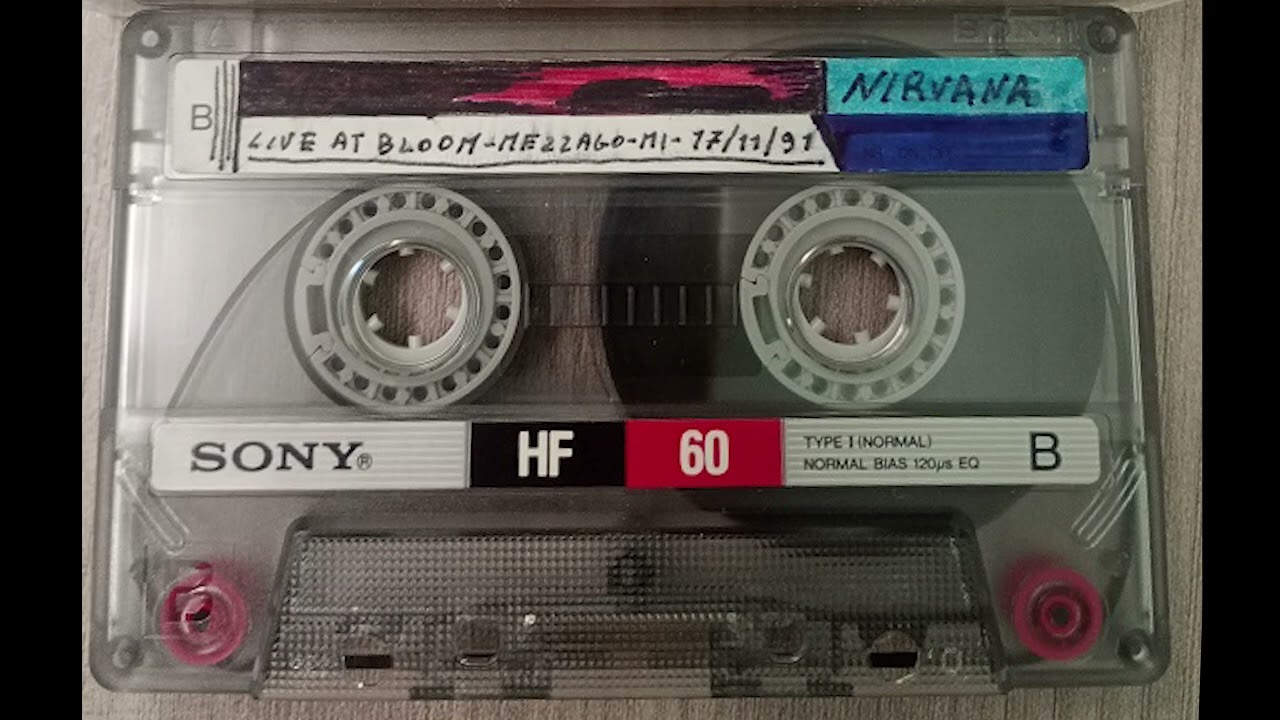 Nirvana live 1991-11-17 Bloom, Mezzago, Italy (audio only) [AUD2 NEW SOURCE 2025]