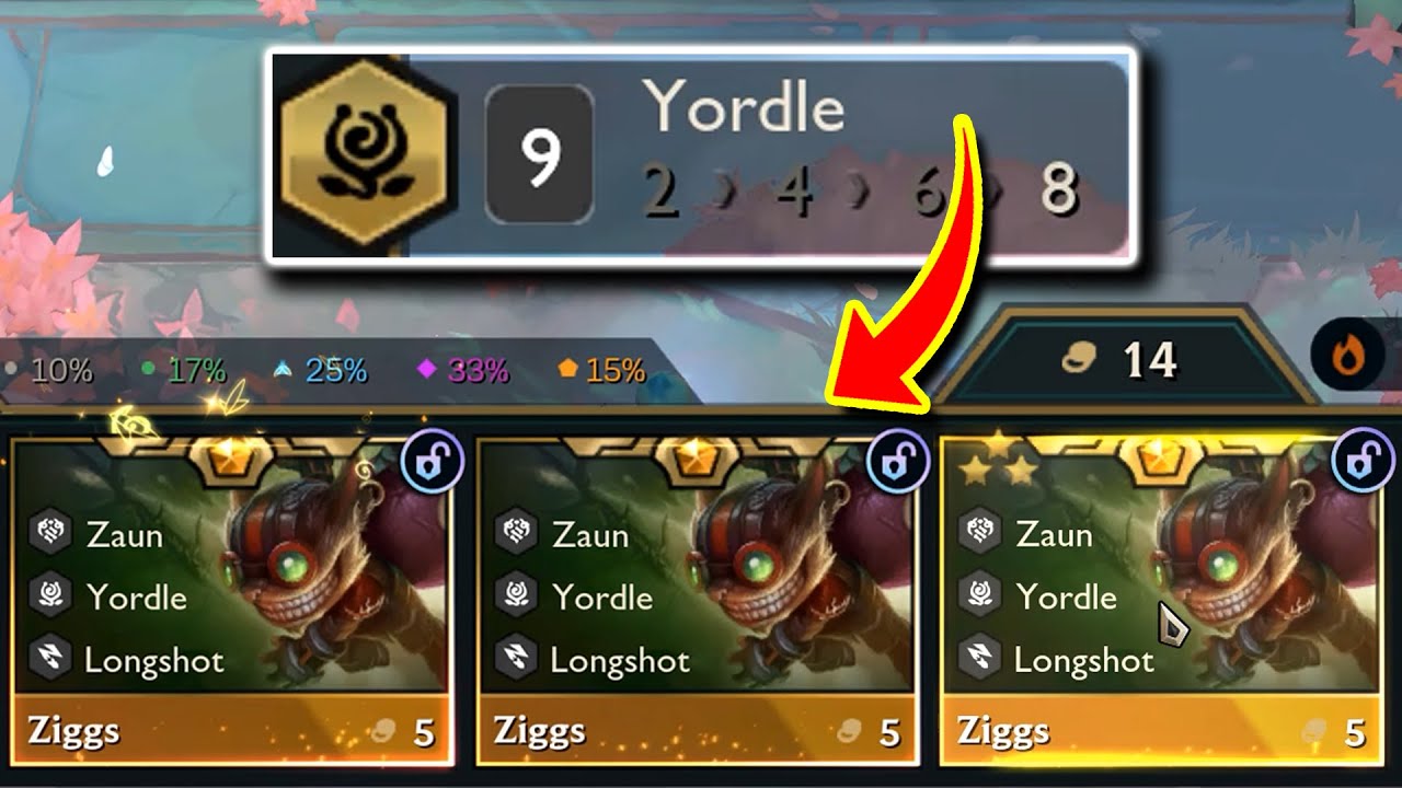 Only Ziggs left in the shop — then a 3-star Ziggs!