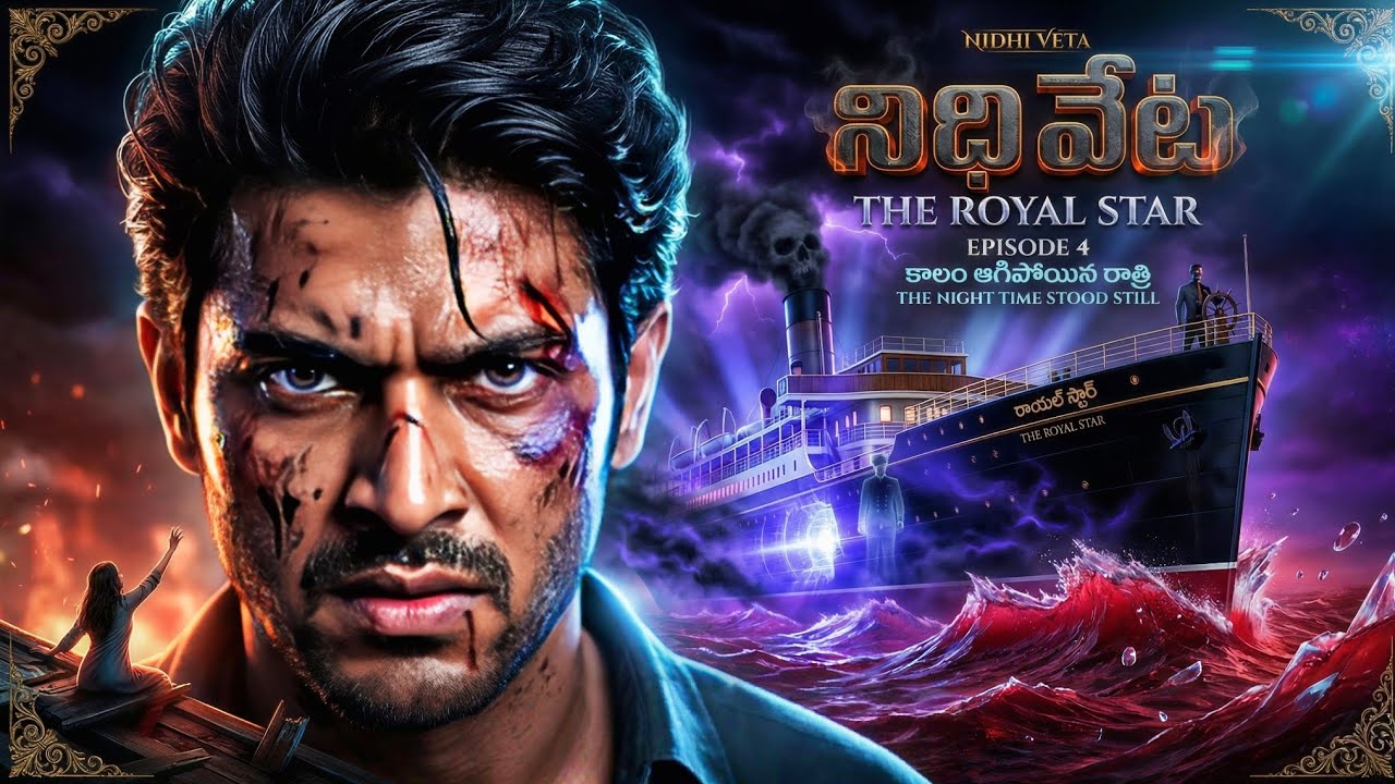 ⚓ Nidhi Veta: The Royal Star Ship | Episode 4: (కాలం ఆగిపోయిన రాత్రి) | Telugu Mystery Thriller