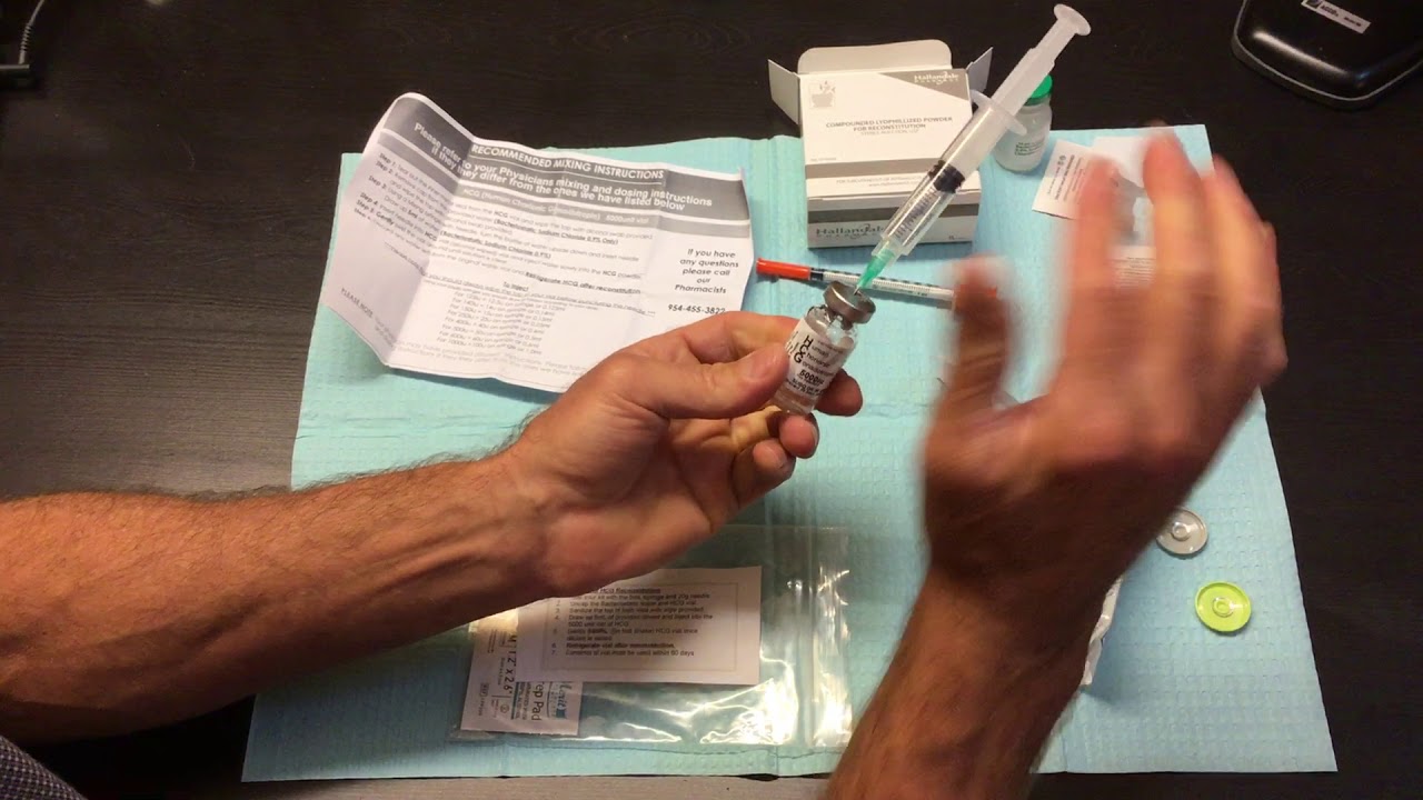 HCG Reconstitution Video