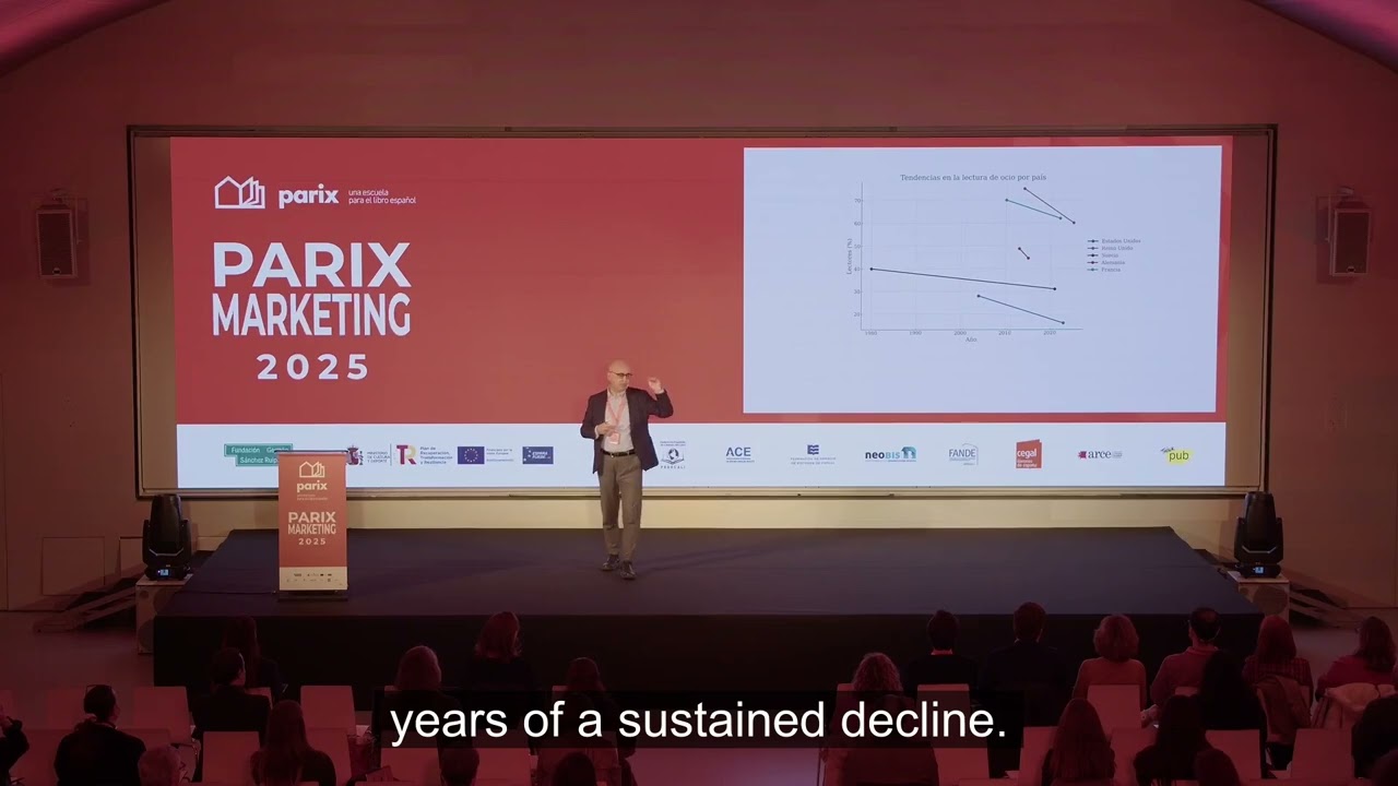 PARIX MARKETING 25 | Datos de lectura en España