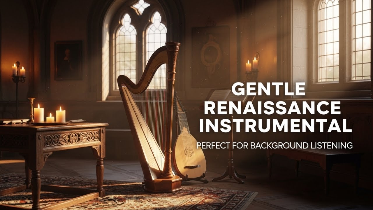 Gentle Renaissance Instrumental &ndash; Perfect for Background Listening 🎻🏰🕯️