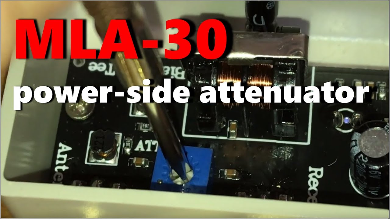 MLA-30 power-side attenuator