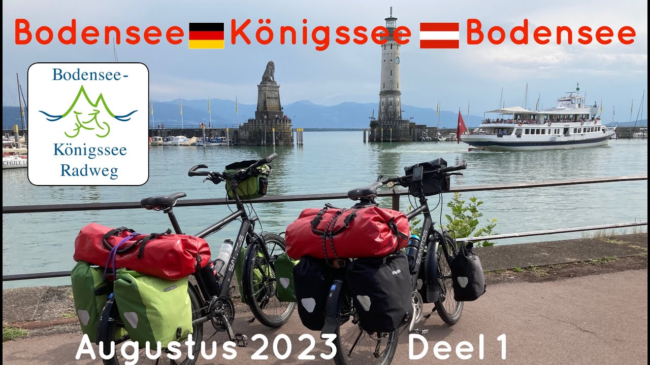 Rondje Bodensee - Königssee - Bodensee incl.Silvrettapas deel 1 Fietsvakantie, Bikepacking, Radreise