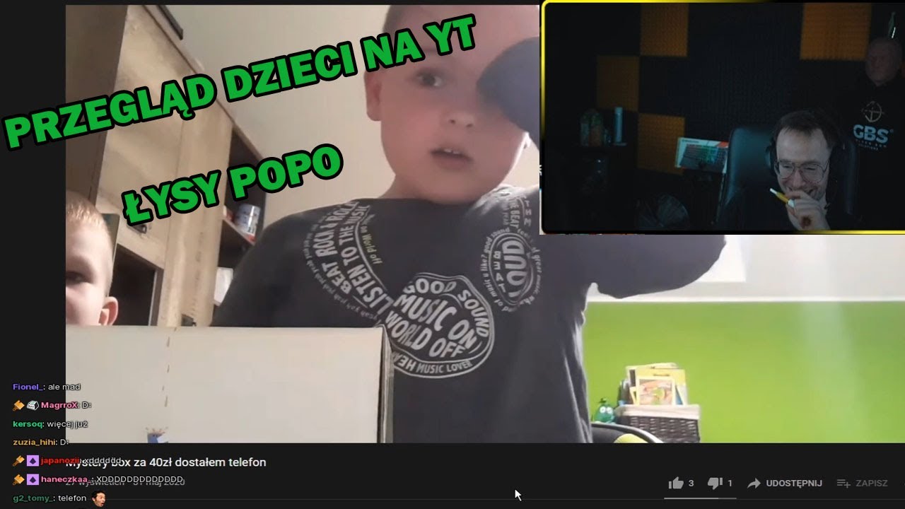 XAYOO SHOTY| PRZEGLĄD DZIECI NA YT,ŁYSY POPO