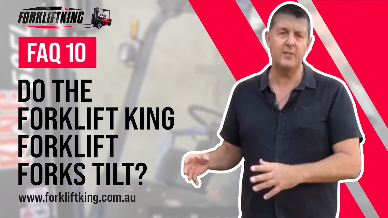 Forklift King FAQ 10: Do the Forklift King forklift forks tilt?