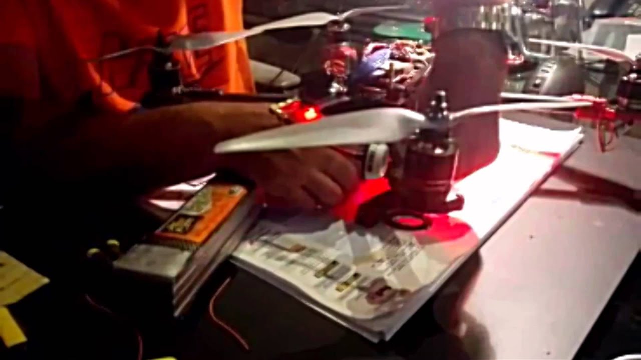 Quanum XJ470 DJI NAZA V2 Neopixel Led system