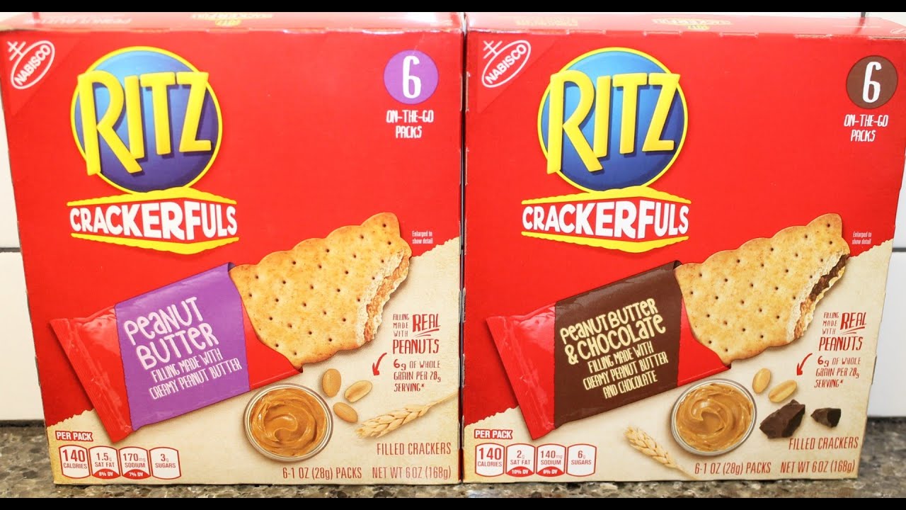 Ritz Crackerfuls: Peanut Butter and Peanut Butter & Chocolate Review