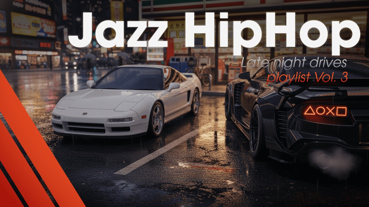 Lofi Jazz HipHop 🌊 Vol. 3: Tokyo Night Rain🌧️✨