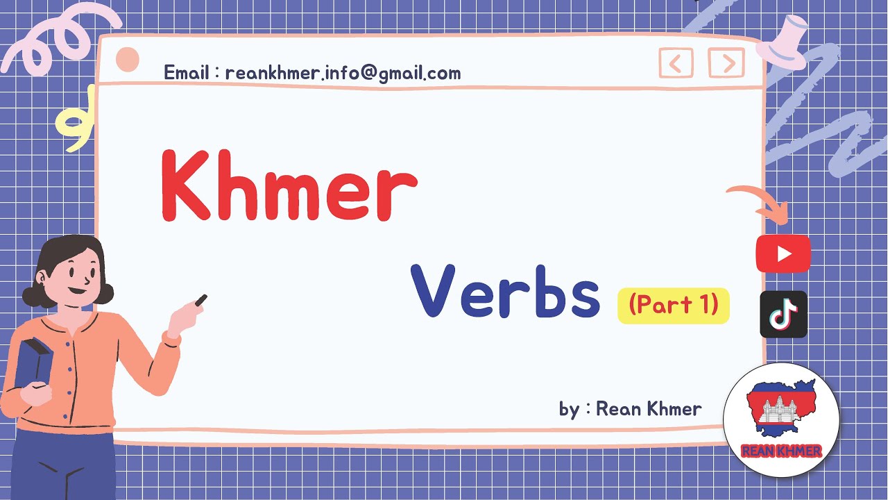Commonly-used Verbs in Khmer language | Rean Khmer  | Cambodian Language