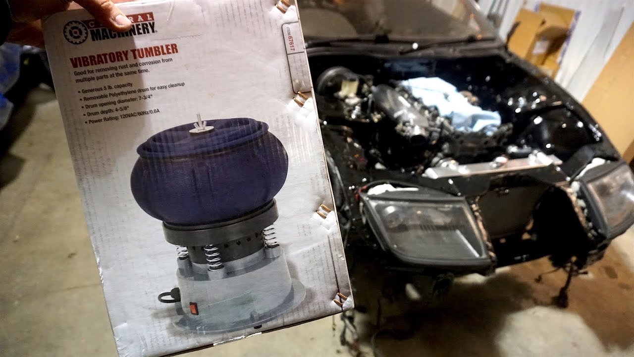 CHEAP POLISHER + FITTING THE WIRE HARNESS