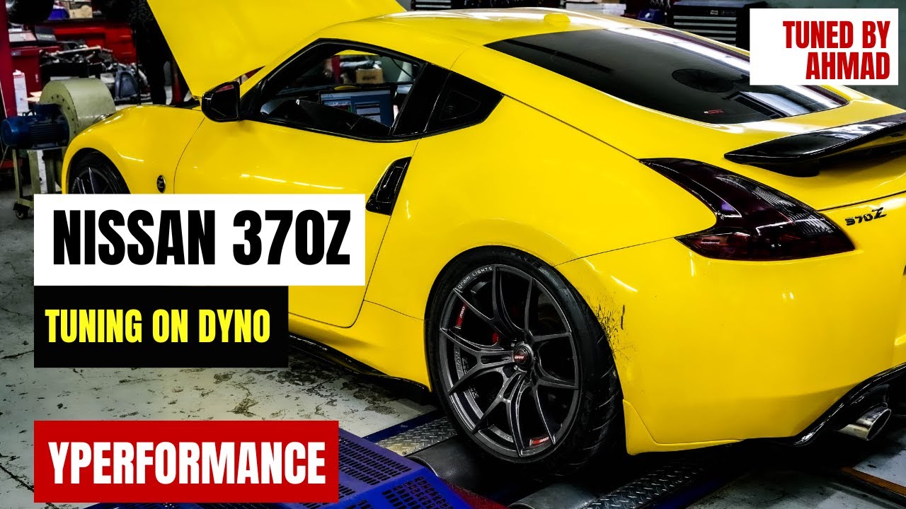 Nissan 370Z Tuning in Dubai | Best Dyno Tuning & Performance Garage in Ajman | Nissan Tuning Videos