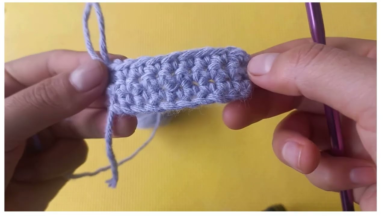 ¡Domina el final de cada fila en crochet!, te enseñamos girar tu tejido y seguir con tu proyecto.