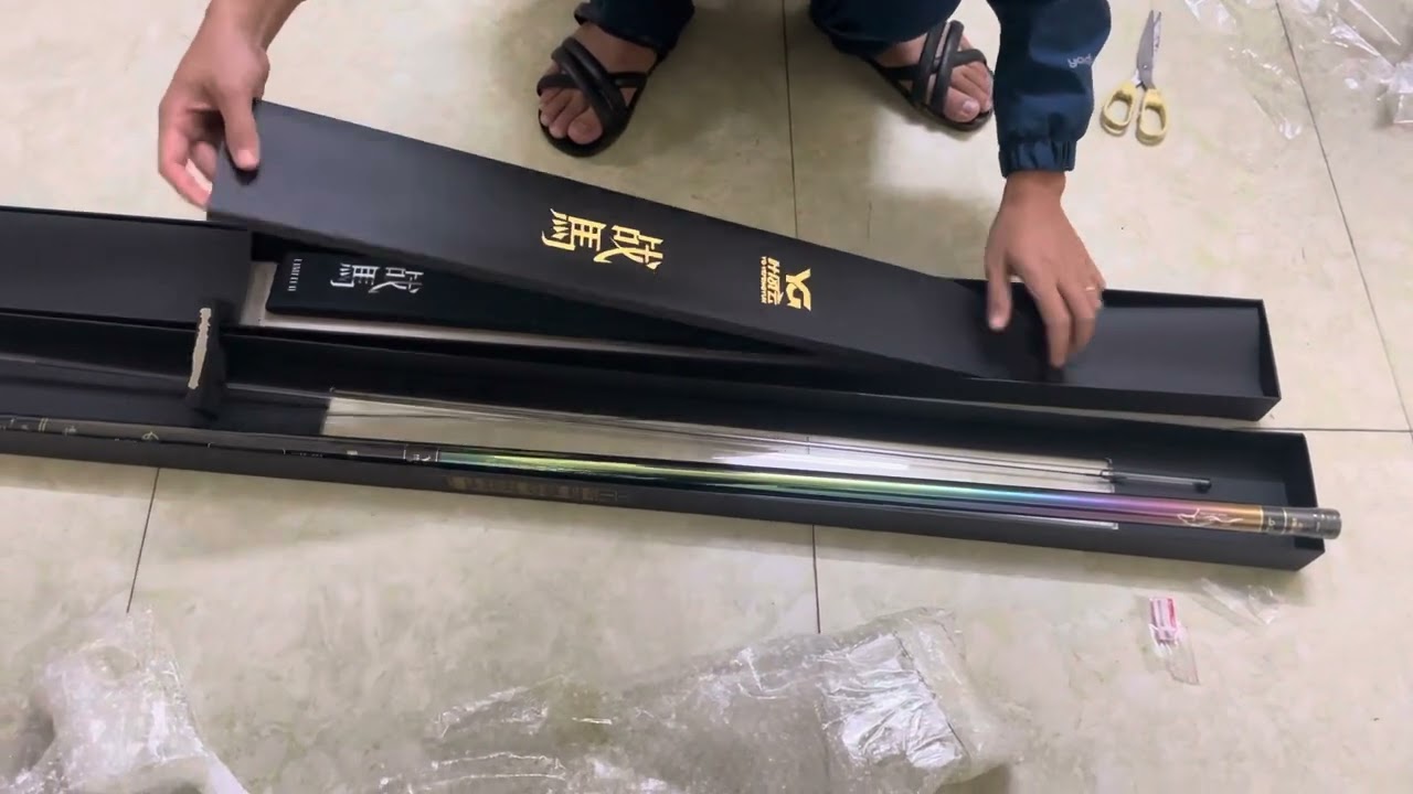 Đập hộp cần câu săn hàng YG Limited bản 7,2m