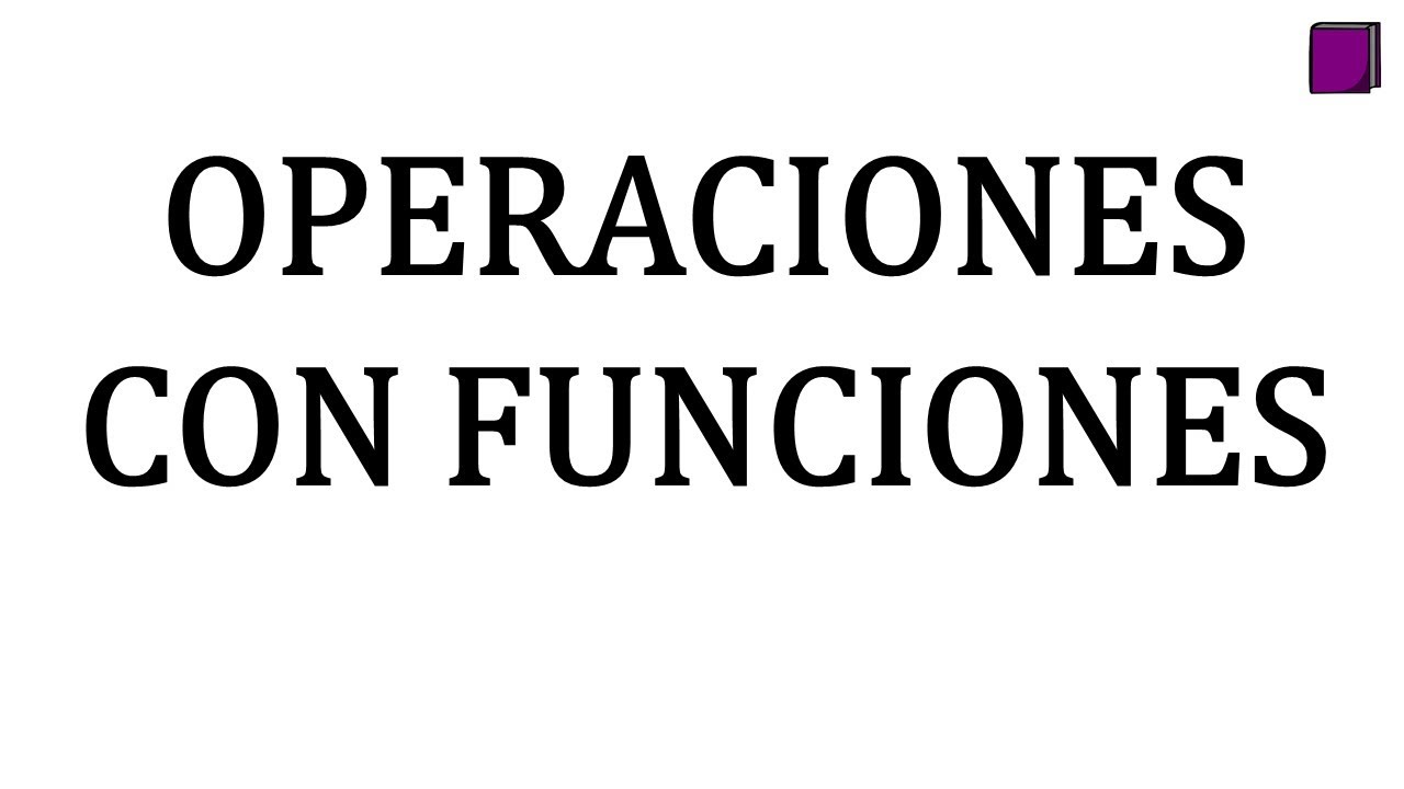 Como Resolver Operaciones con Funciones METODO FACIL Y RAPIDO