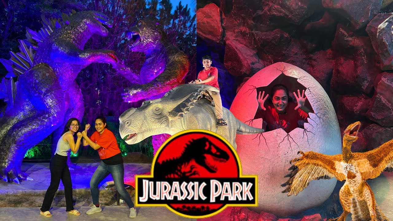 Jurassic Park Lucknow | Biggest Park Janeshwar Mishra Park @KavitaKaparwan