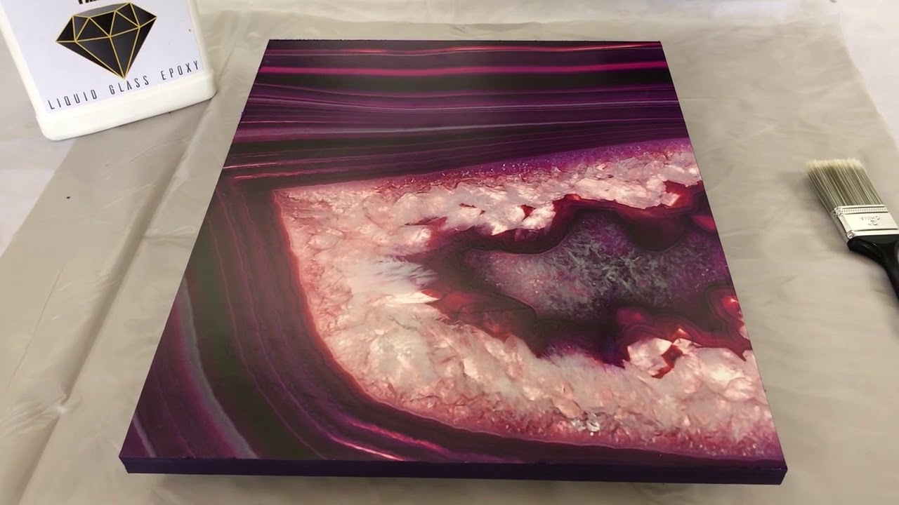Epoxy Canvas Art