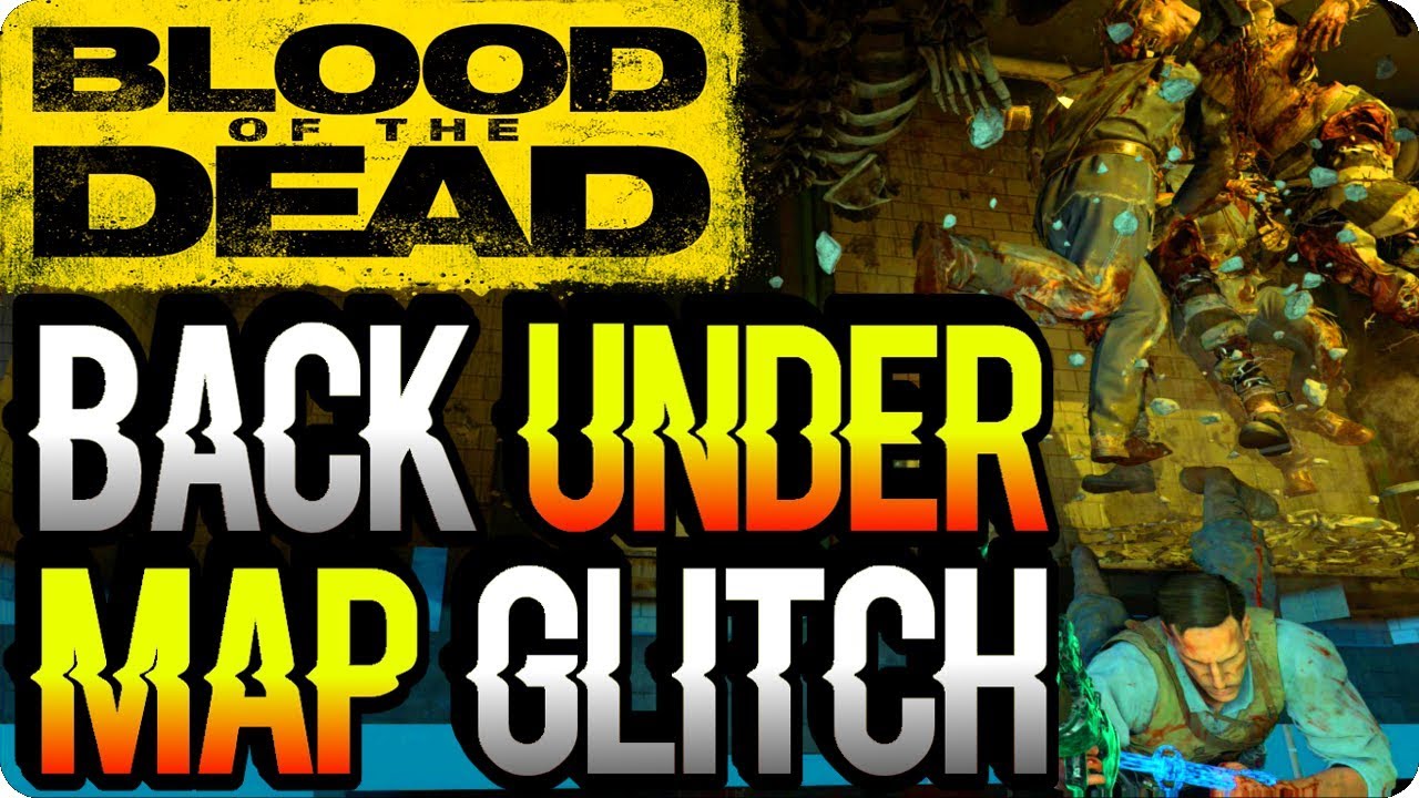 BO4 Zombie Glitches: Under Map Zombie Pile Up Glitch (Infirmary) BOTD - Black Ops 4  Zombie Glitches