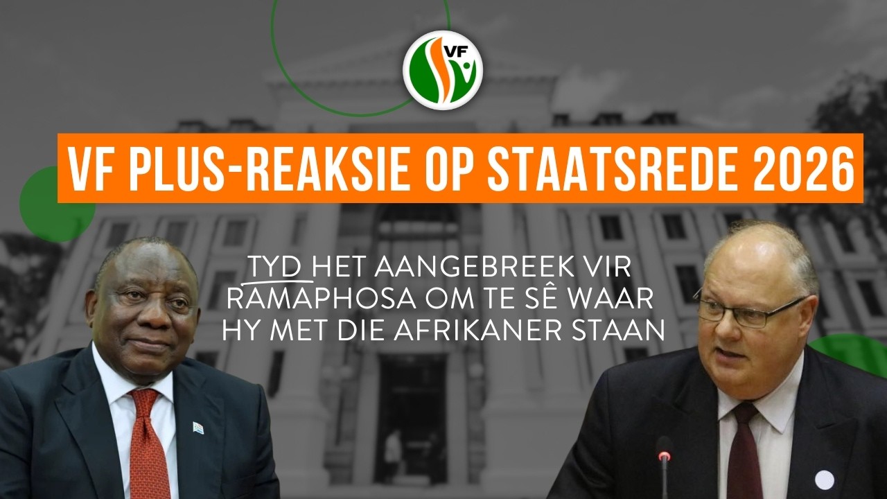 ❗️Tyd het aangebreek vir Ramaphosa om te sê waar hy met die Afrikaner staan