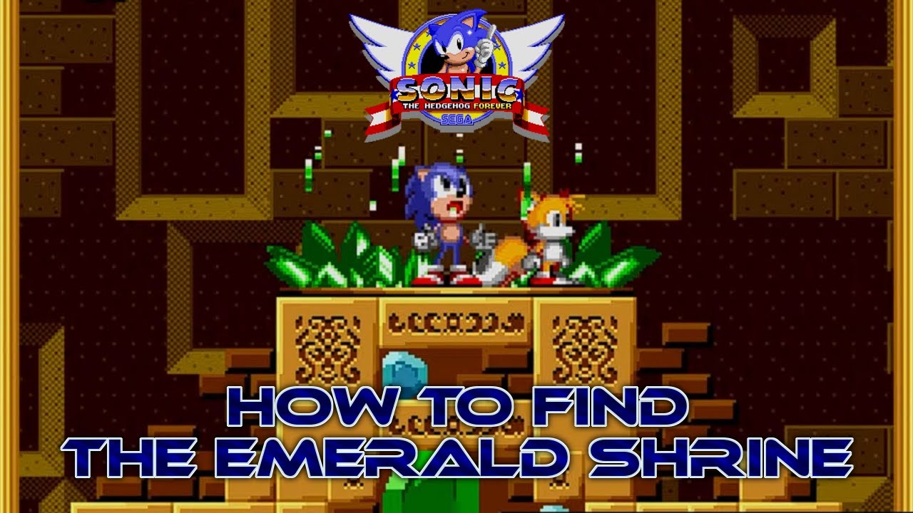 Sonic 1 Forever (v1.4.2) ✪ How To Find The Emerald Shrine (Hidden Unlockable) (1080p/60fps)