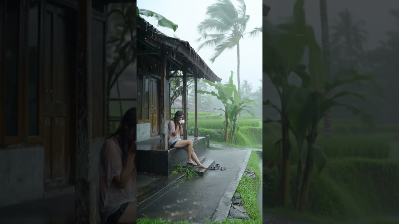 #rainambience #heavyrain #meditation #rainsoundtherapy #rainrelaxation