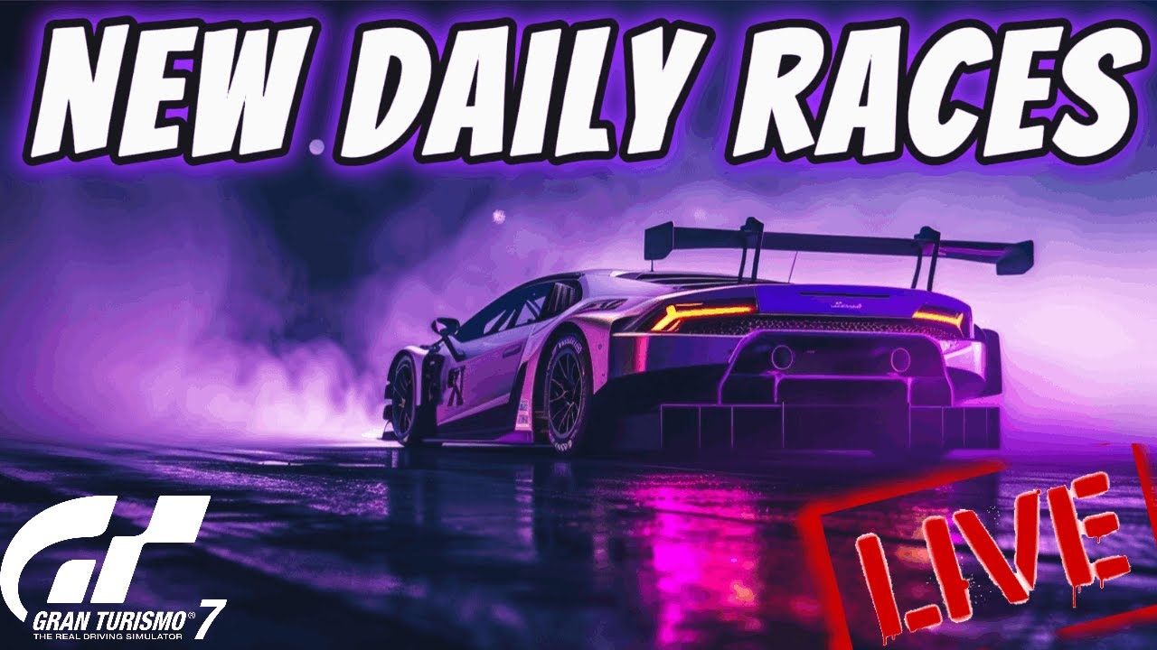 🔴Gran Turismo 7 Live: Let's Get Deep With The New Daily Races!🔴