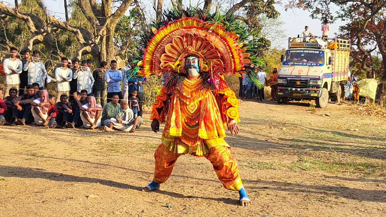 দিনের আসরে বিরাট দিলো | Cho Nach | Hem Singh Mahato chhau nach | Purulia Chhau Nach | ছৌ নৃত্য 