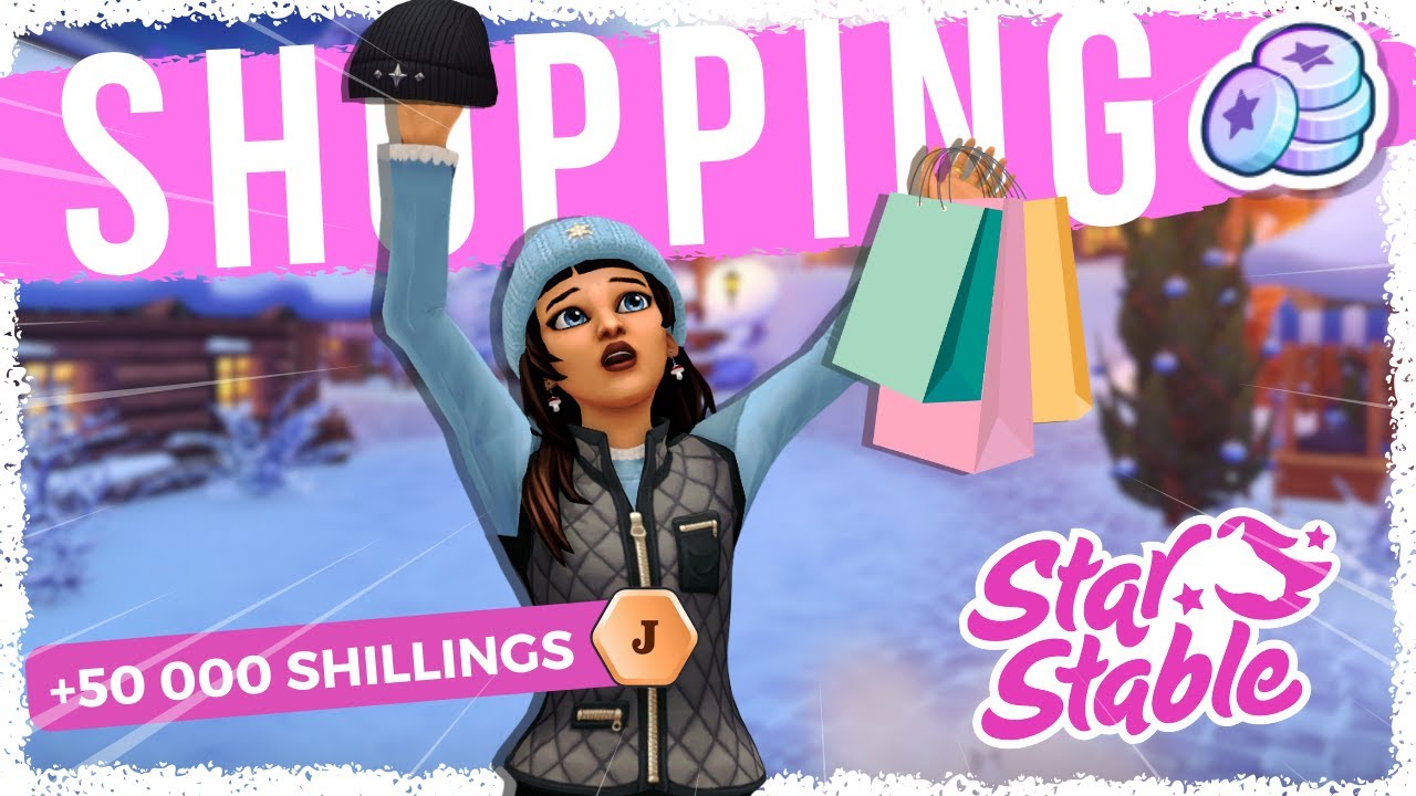 SHOPPING D'HIVER (+50 000 shillings) 💵🐴- Star stable Online