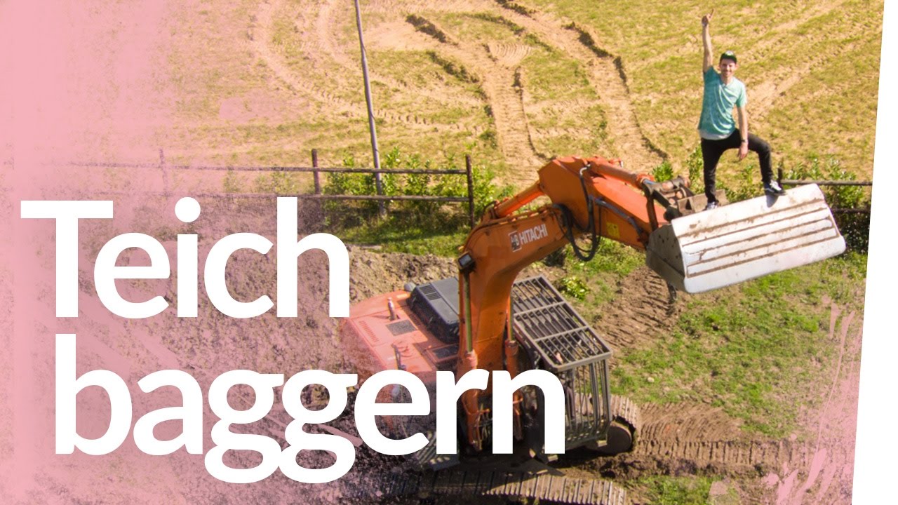 Teichbau 2.0 – Riesen Bagger, Feuerwehreinsatz & Schlägerei | Kliemannsland