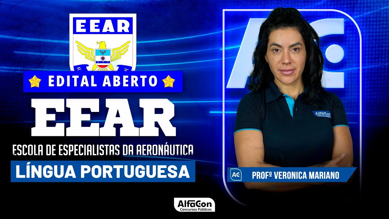 Concurso EEAR 2024 - Aula de Língua Portuguesa - AlfaCon