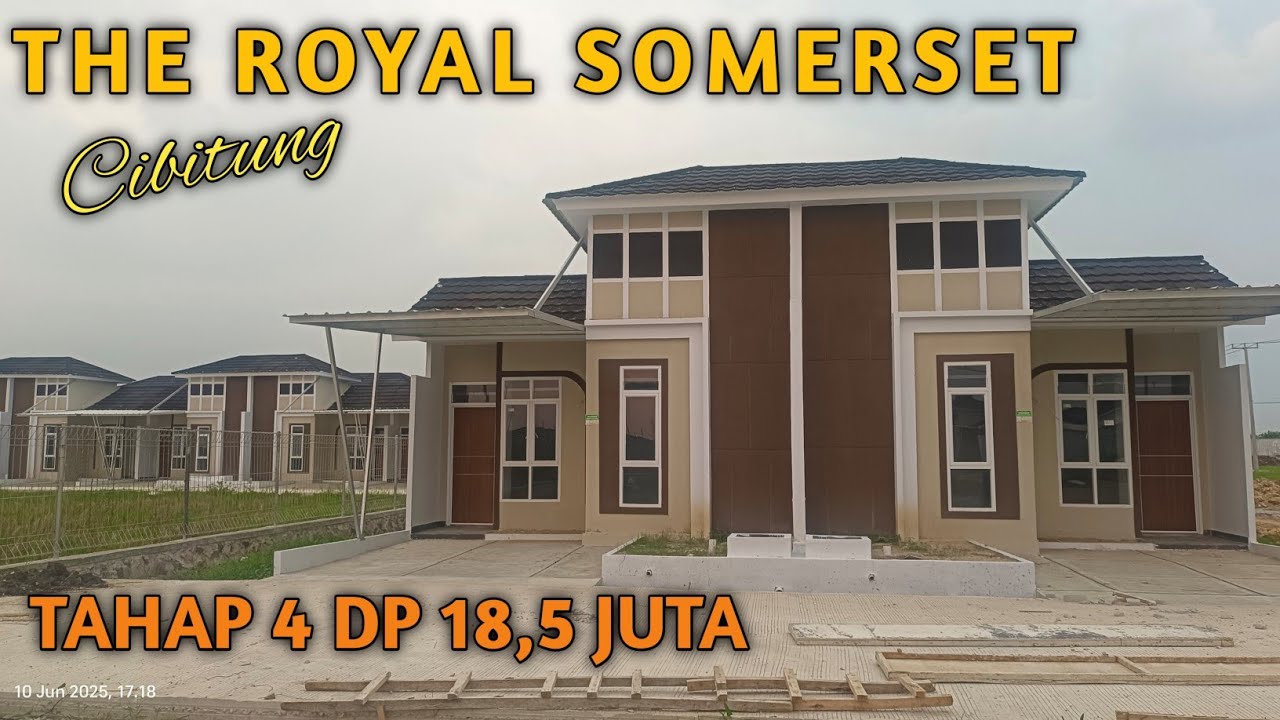 Rumah Murah di cibitung 185 juta‼️The Royal Somerset Cibitung Rumah subsidi minim renovasi